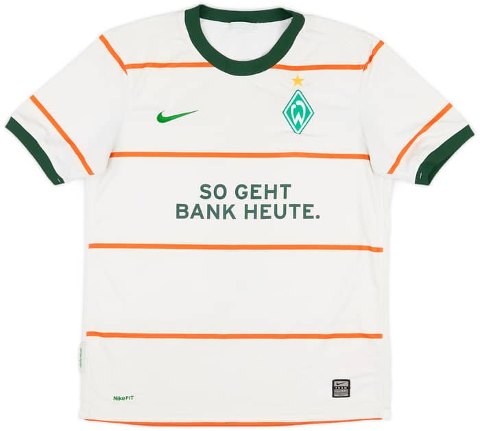 2009-10 Werder Bremen Away Shirt Fritz #8 - 5/10 - (XL.Boys)