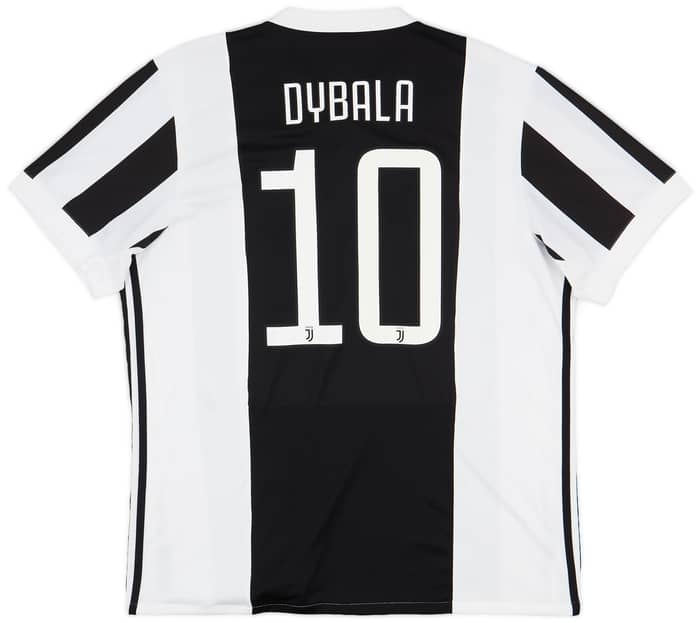 2017-18 Juventus Home Shirt Dybala #10 - 6/10 - (XL)