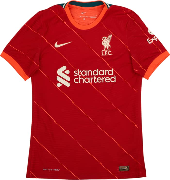 2021-22 Liverpool Authentic Home Shirt Firmino #9 - 8/10 - (S)