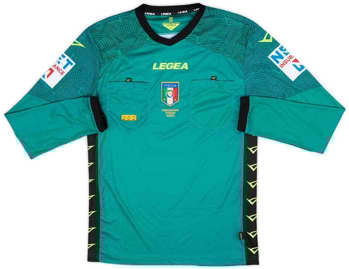 2021-22 Italy Legea Referee L/S Shirt - 8/10 - (M)