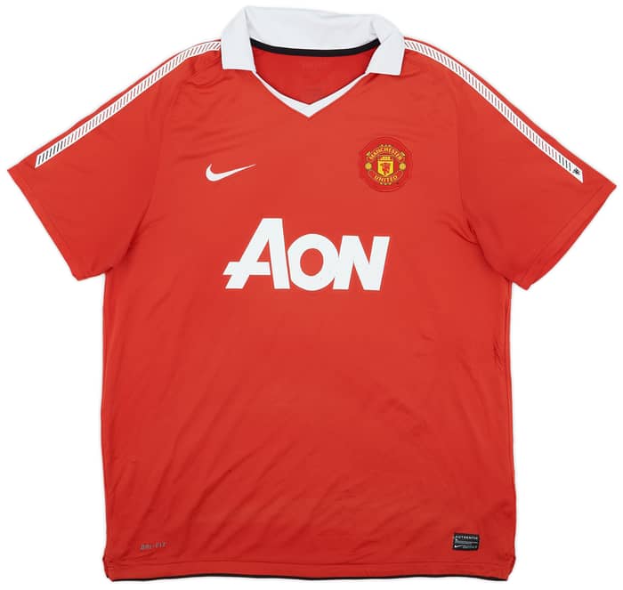 2010-11 Manchester United Home Shirt Rooney #10 - 5/10 - (XL)