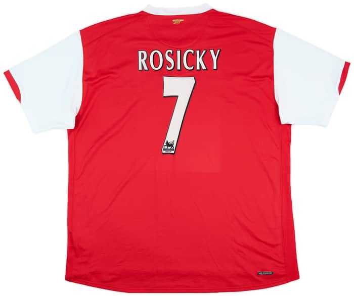 2006-08 Arsenal Home Shirt Rosicky #7 - 6/10 - (XXL)