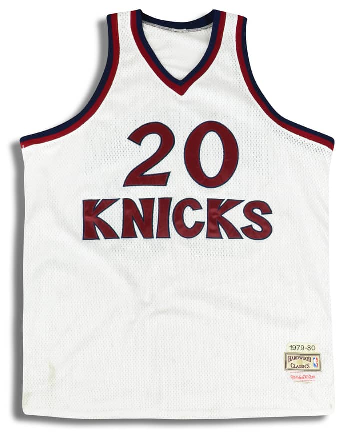 1979-80 Authentic New York Knicks Richardson #20 Mitchell & Ness Hardwood Classics Jersey (Home) XXL