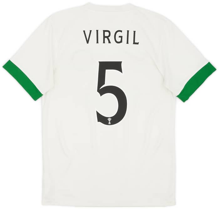 2014-15 Celtic European Third Shirt Virgil #5 - 6/10 - (L)