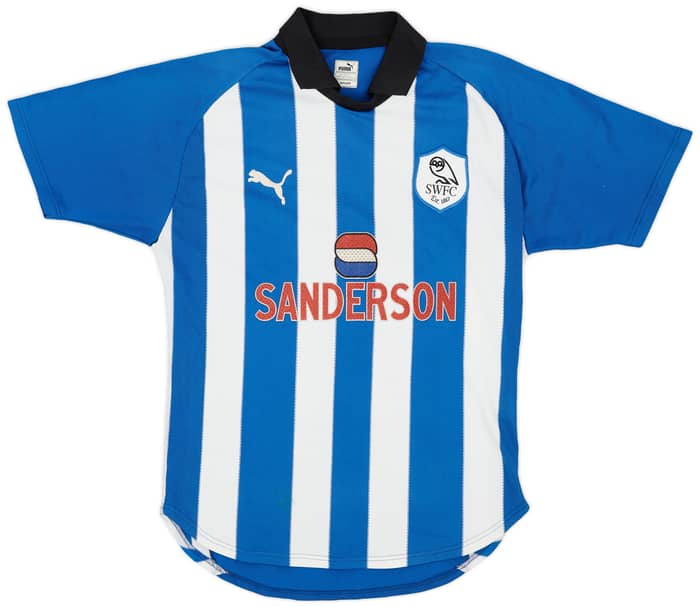 1999-00 Sheffield Wednesday Home Shirt Jonk #4 - 8/10 - (S)
