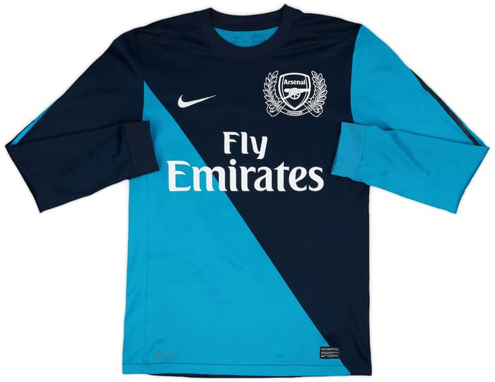 2011-12 Arsenal Away L/S Shirt Henry #12 - 8/10 - (S)