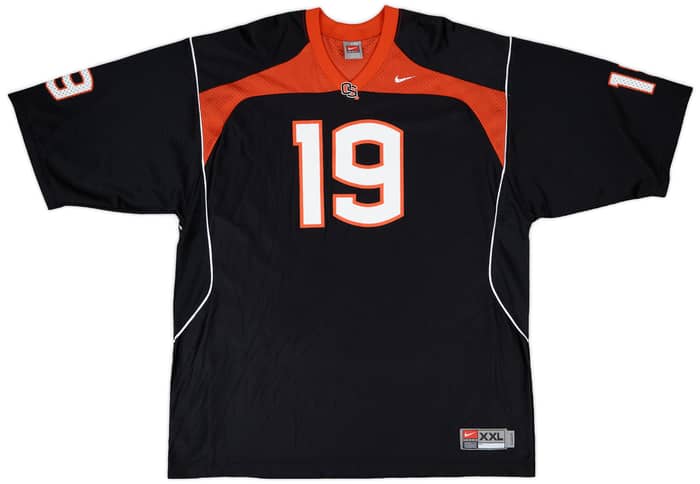2007 Oregon State Beavers Camp #19 Nike Home Jersey - 8/10 - (XXL)