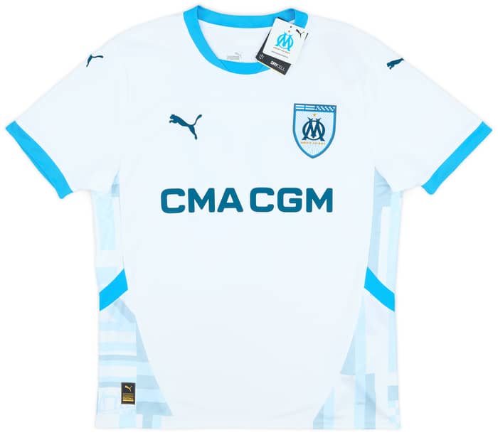 2024-25 Olympique Marseille Home Shirt Hojbjerg #23