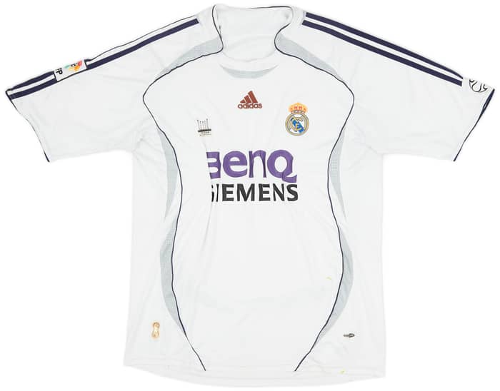 2006-07 Real Madrid Home Shirt Ronaldo #9 - 4/10 - (XL)