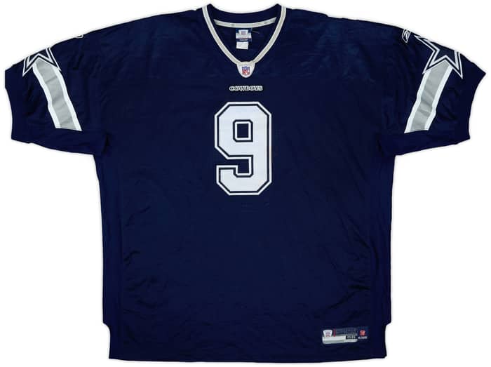 2007 Dallas Cowboys Romo #9 Reebok Authentic Home Jersey - 6/10 - (4XL)
