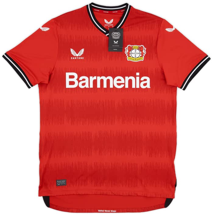 2022-23 Bayer Leverkusen Player Issue Pro Home Shirt Frimpong #30
