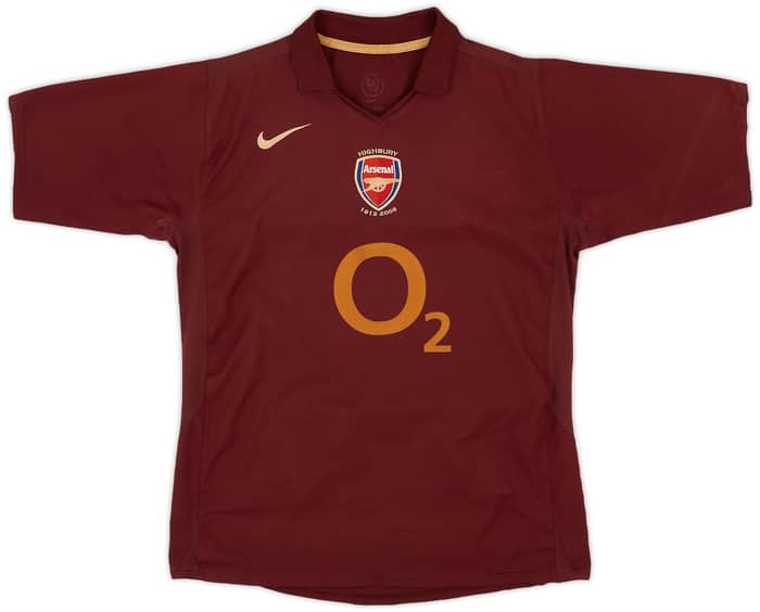 2005-06 Arsenal Home Shirt - 8/10 - (XL.Boys)