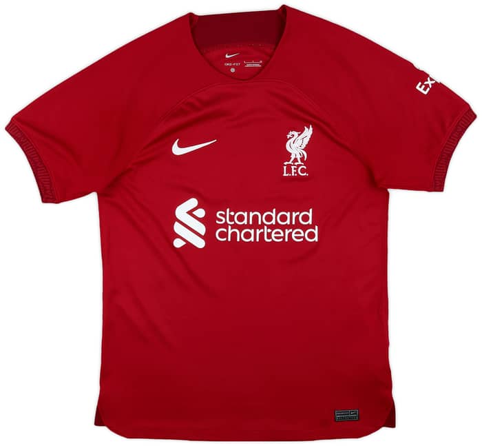 2022-23 Liverpool Home Shirt M.Salah #11 - 9/10 - (S)