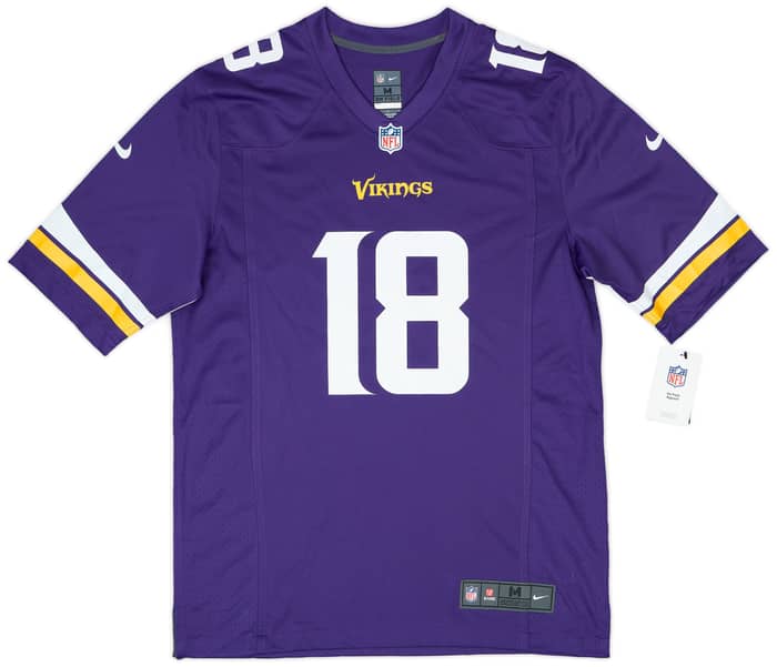 2020-24 Minnesota Vikings Jefferson #18 Nike Game Home Jersey (M)