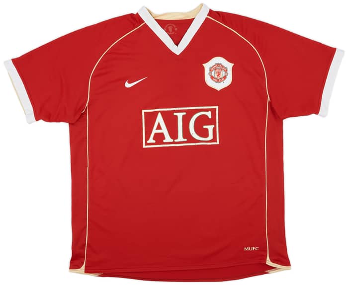 2006-07 Manchester United Home Shirt Rooney #8 - 5/10 - (XL)