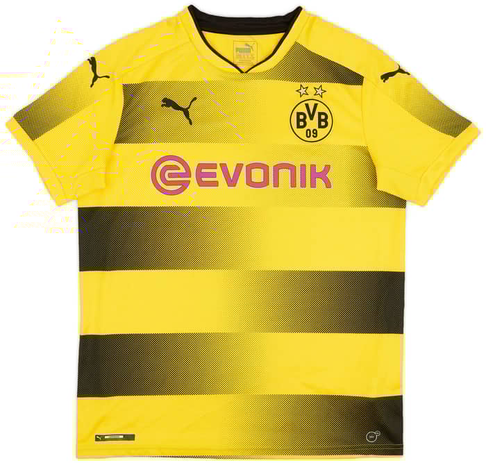 2017-18 Borussia Dortmund Home Shirt - 8/10 - (XL.Boys)