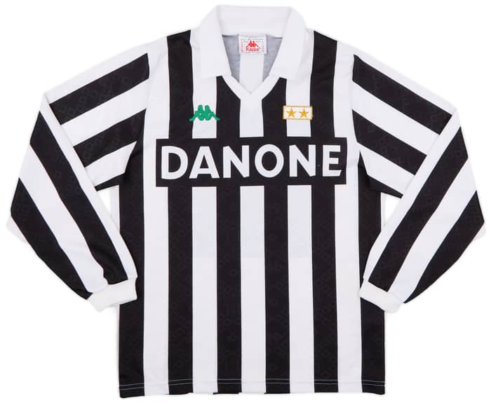 1992-94 Juventus Home L/S Shirt #10 - 7/10 - (S)