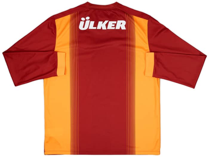 2014-15 Galatasaray Home L/S Shirt - 9/10 - (XL)