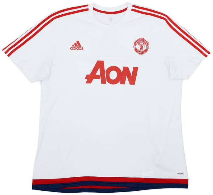 2015-16 Manchester United adizero Training Shirt - 8/10 - (XXL)