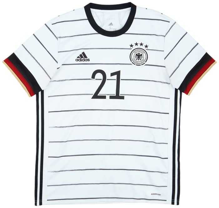 2020-21 Germany Home Shirt Gundogan #21 - 6/10 - (L)