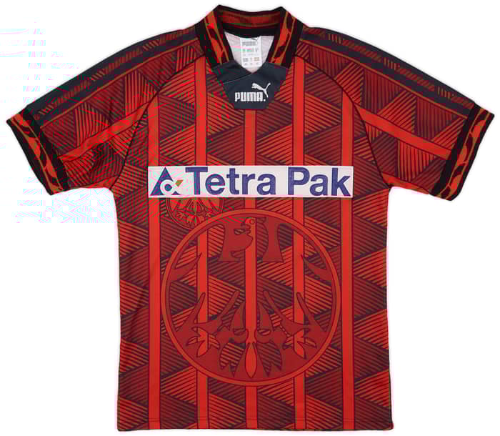 1995-96 Eintracht Frankfurt Home Shirt Ekstrom #11 - 8/10 - (XS)