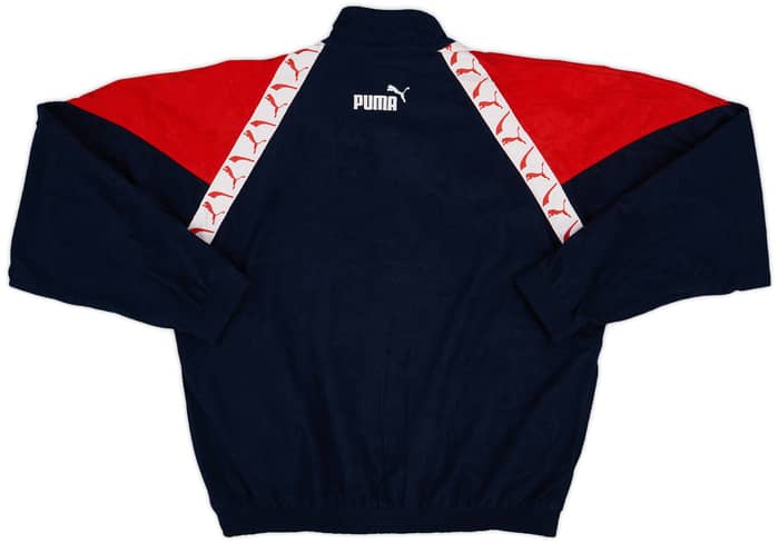 1996-98 Atletico Madrid Puma Track Jacket - 8/10 - (L)