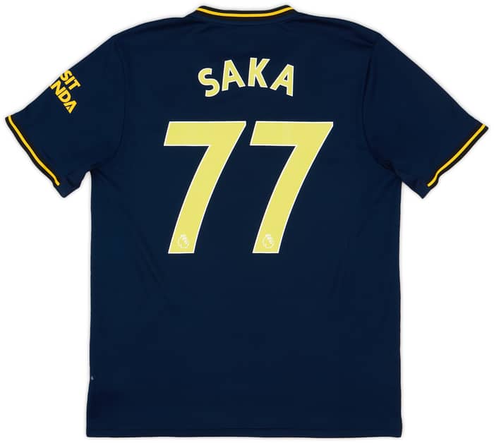 2019-20 Arsenal Third Shirt Saka #77 - 5/10 - (L)