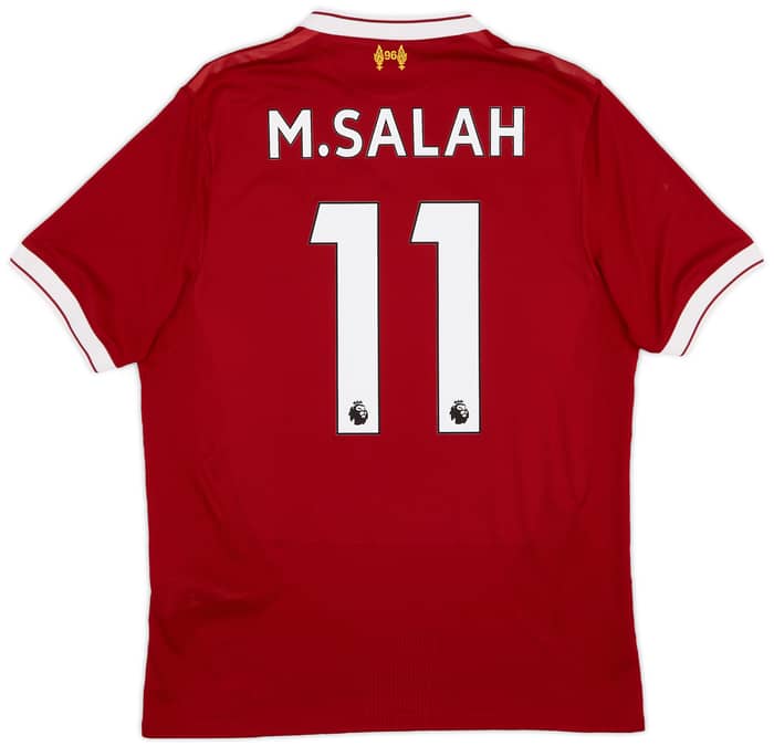 2017-18 Liverpool 125 Years Home Shirt M.Salah #11 - 9/10 - (S)