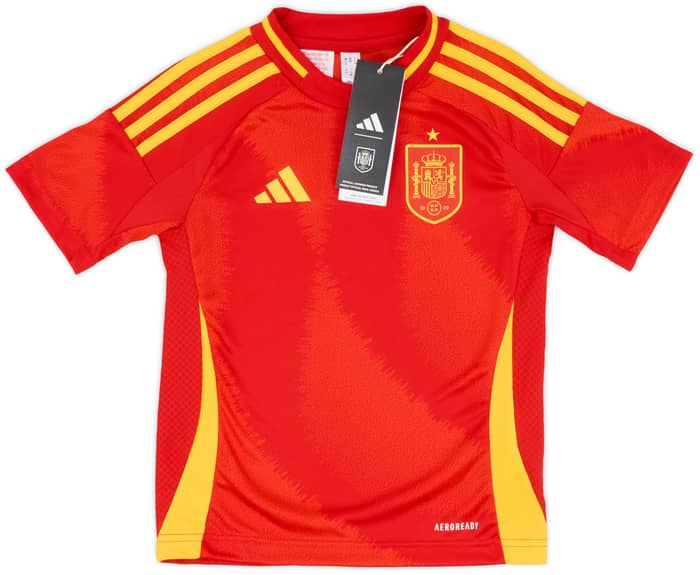 2024-25 Spain Home Full Kit (Little Kids)