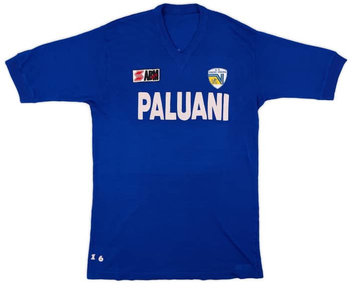 1993-94 Chievo Verona ABM Player Issue Training Shirt #16 - 7/10 - (L)