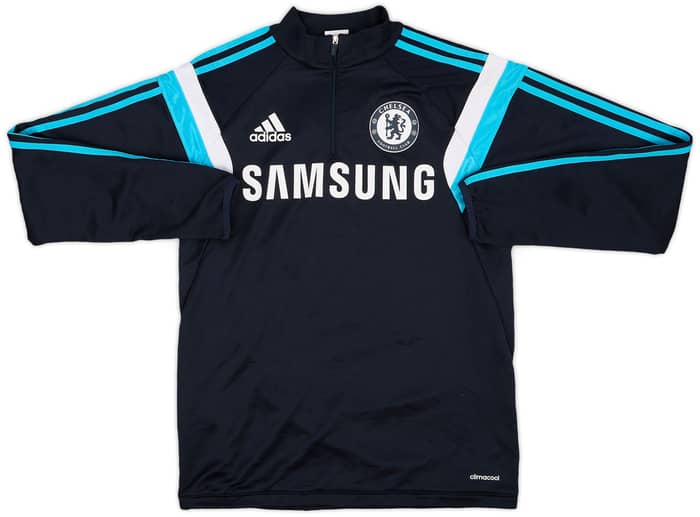 2014-15 Chelsea adidas 1/4 Zip Drill Top - 5/10 - (S)