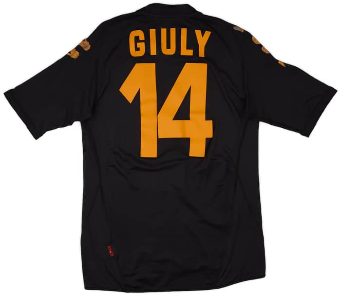 2007-08 Roma Third Shirt Giuly #14 - 6/10 - (L)