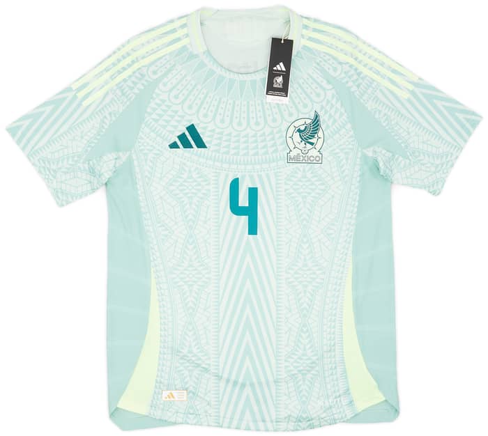2024-25 Mexico Authentic Away Shirt E.Alvarez #4