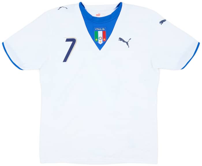 2006 Italy Away Shirt Del Piero #7 - 6/10 - (M)