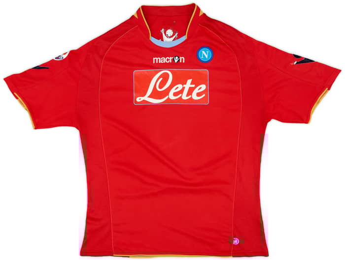 2009-10 Napoli Third Shirt Lavezzi #7 - 7/10 - (L)