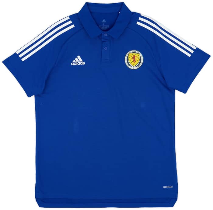 2020-21 Scotland adidas Polo T-Shirt - 6/10