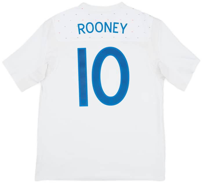 2010-11 England Home Shirt Rooney #10 - 5/10 - (L)