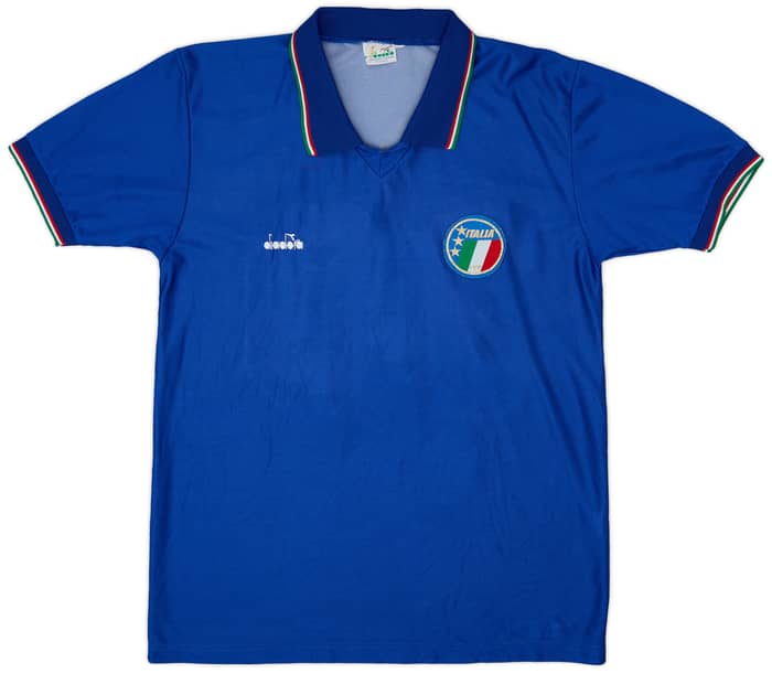 1986-91 Italy Home Shirt #20 - 8/10 - (L)