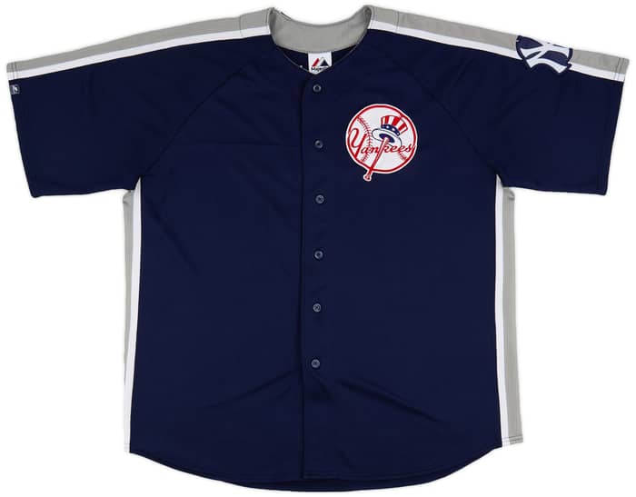 2012 New York Yankees Jeter #2 Majestic Jersey - 7/10 - (XXL)
