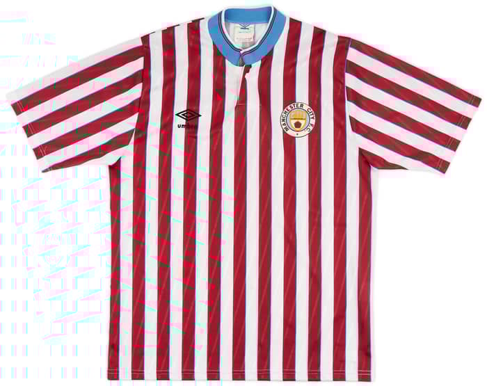 1988-90 Manchester City Away Shirt - 8/10 - (M)