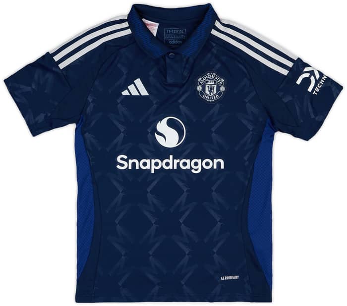2024-25 Manchester United Away Shirt B.Fernandes #8 (KIDS)