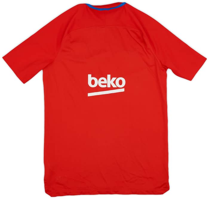 2017-18 Barcelona Nike Training Shirt - 8/10 - (M)