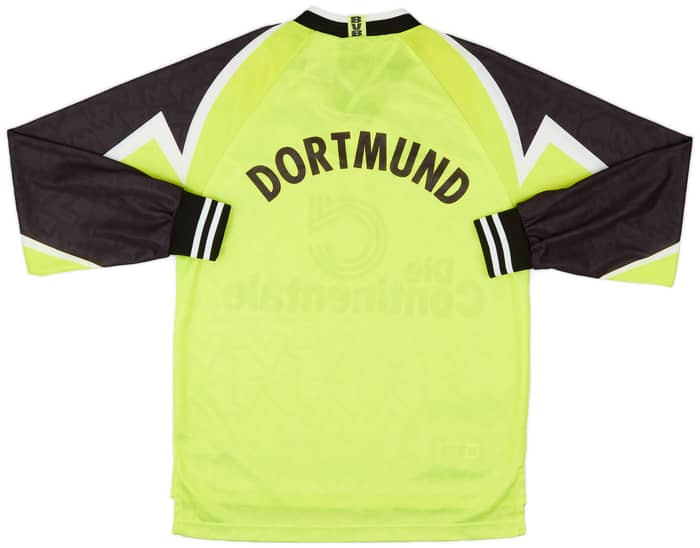1995-96 Borussia Dortmund Home L/S Shirt - 9/10 - (S)