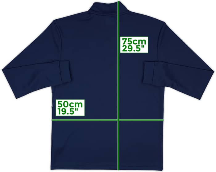 2023-24 Everton Hummel 1/4 Zip Drill Top (M)