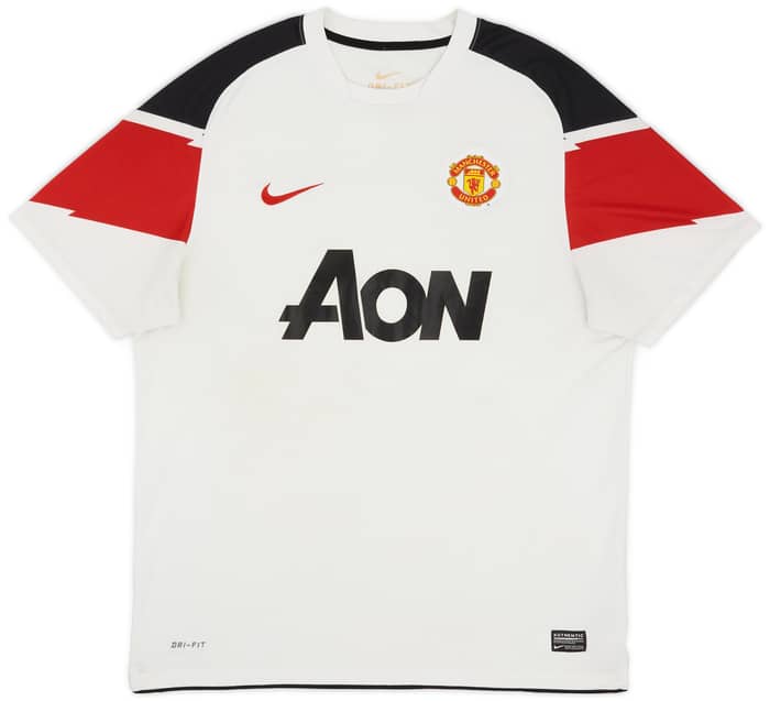 2010-12 Manchester United Away Shirt Evra #3 - 6/10 - (L)