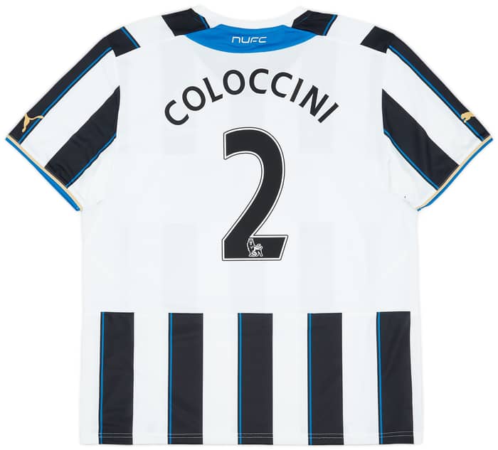 2013-14 Newcastle Home Shirt Coloccini #2 (L)
