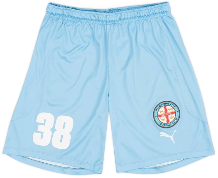 2021-22 Melbourne City Match Issue Home Shorts # - 3/10