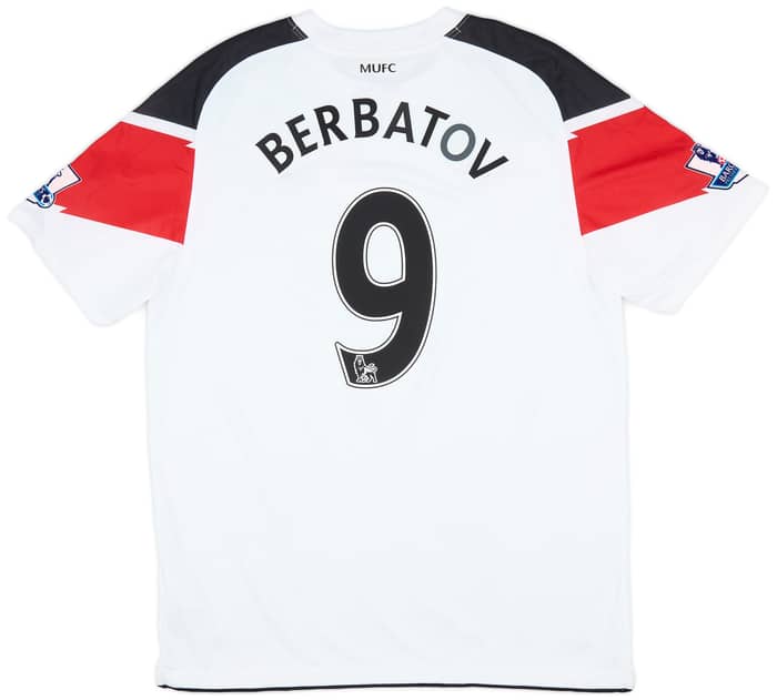 2010-12 Manchester United Away Shirt Berbatov #9 - 7/10 - (L)