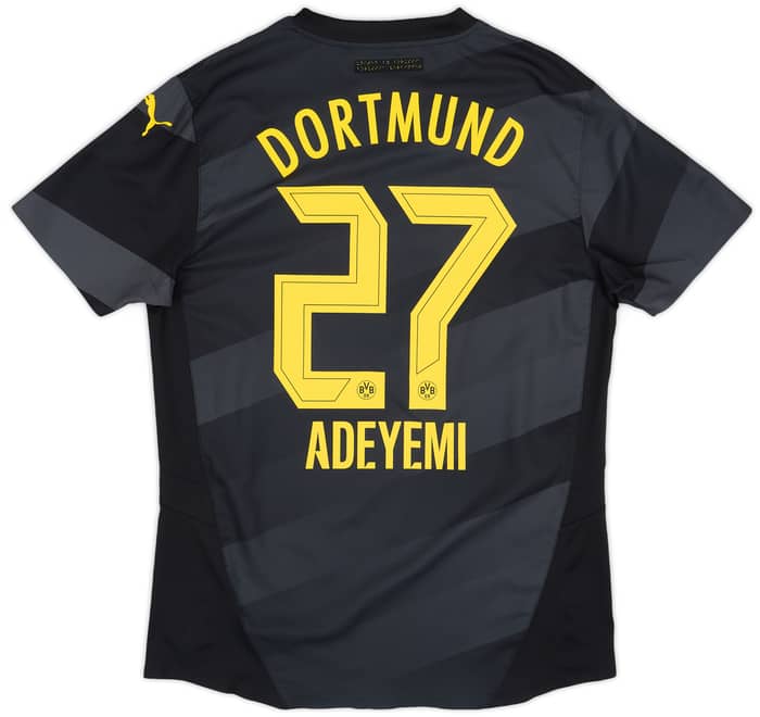 2024-25 Borussia Dortmund Authentic Away Shirt Adeyemi #27
