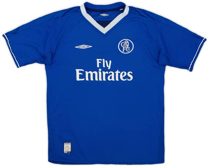 2012-13 Chelsea Home L/S Shirt - 8/10 - (S.Boys)